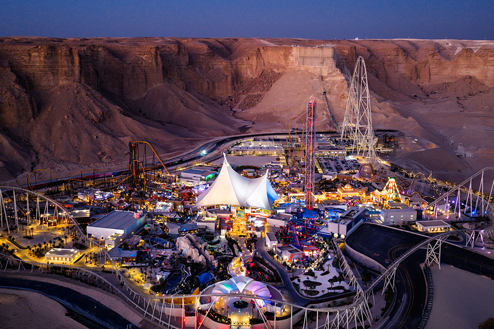 Six Flags Qiddiya City Ticket - Book Six Flags Qiddiya City tickets for a full day of thrills, rides, and entertainment. Choose weekday or weekend passes, with optional meal packages for a complete theme park experience. Six Flags Qiddiya City Ticket - Image 3 of 5