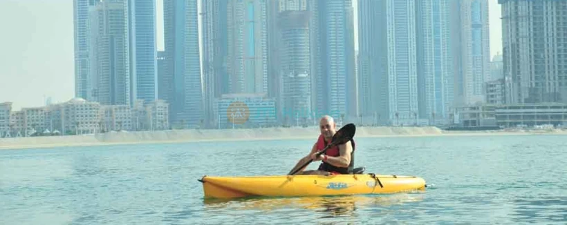Kayaking in Dubai - Experience our kayak trip in Dubai. Kayaking is an incredible choice for the individuals who wish to make the most of Dubai's unrivalled sights from Kayaking which is an exhilarating sport that everyone can enjoy. Any individual above 12 years can take this astounding water ride. In addition, the paddler's body weight ought to be least 45 kg and not surpass 100 kg. Kayaking in Dubai - Image 3 of 5