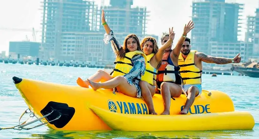 Banana Boat Ride Dubai - Image 1 of 6