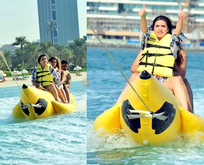 Banana Boat Ride - Boat Ride in Dubai - Water Sports - JTR Holidays - Image 2 of 5