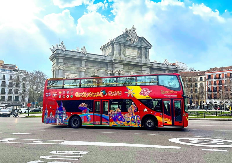 City Sightseeing Madrid Tour in Autobus Hop-on Hop-off