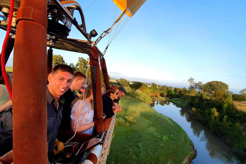 Gold Coast Hot Air Balloon Experience with Sparkling Wine - Image 3 of 5