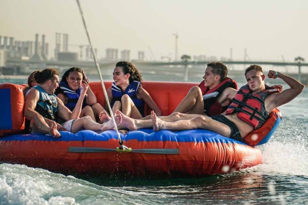 Donut Ride Dubai - Donut Boat Dubai - Water Sports - JTR Holidays
