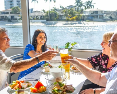 Gold Coast Sea World Cruises Buffet Lunch Cruise - Book a Gold Coast Buffet Lunch Cruise from Surfers Paradise. Enjoy scenic canal views, a delicious buffet lunch, and relaxing sightseeing on the water. Gold Coast Sea World Cruises Buffet Lunch Cruise - Image 5 of 5