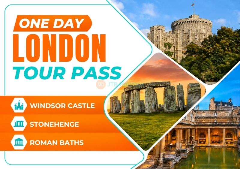 London: Windsor Castle, Stonehenge & Roman Baths Day Trip