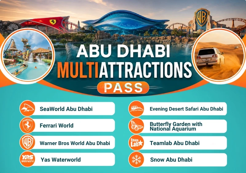 JTR Abu Dhabi Multiattraction Pass