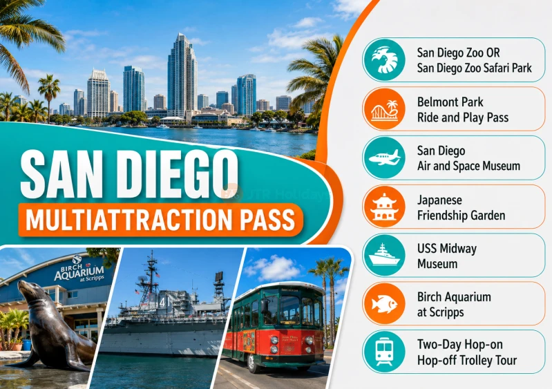 San Diego Multiattraction Explorer Pass