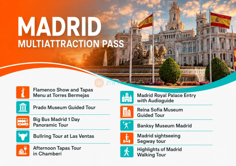 Madrid Multiattraction Pass