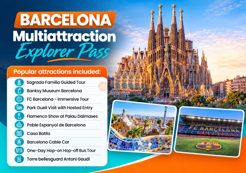 JTR Barcelona Multiattraction Explorer Pass