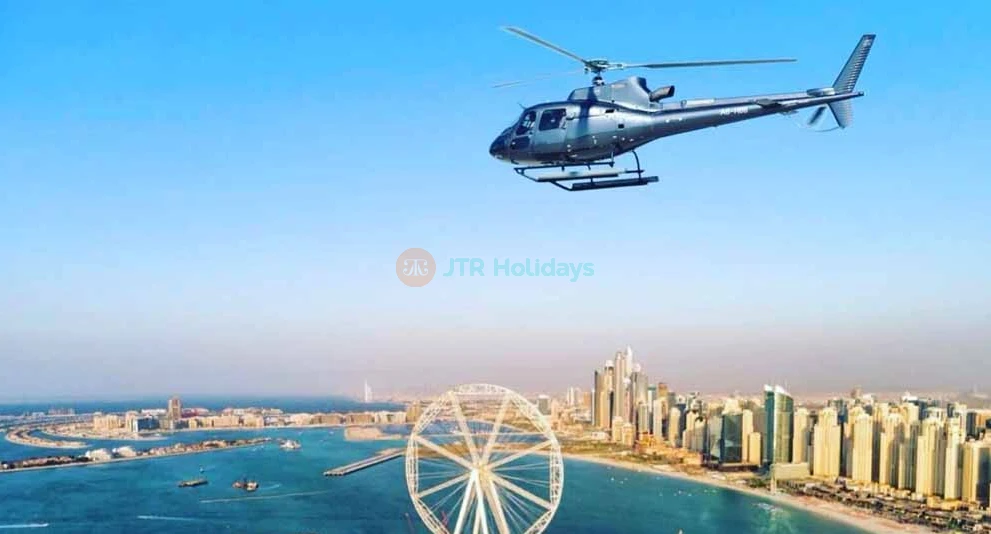 Helicopter Tour Dubai - Helicopter Tour, Helicopter Tour in Dubai, Book Helicopter Ride in Dubai. Featuring Dubai Creek, Port Rashid, Burj Al Arab Hotel, Jumeirah Palm... Helicopter Tour Dubai - Image 1 of 5