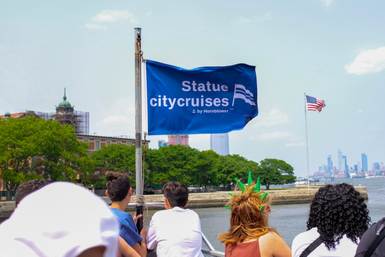 Statue of Liberty Ferry & Ellis Island Ticket - Book a Statue of Liberty & Ellis Island ticket with round-trip ferry access. Explore both islands, two museums and New York Harbor with audio tours included. Statue of Liberty Ferry & Ellis Island Ticket - Image 4 of 5