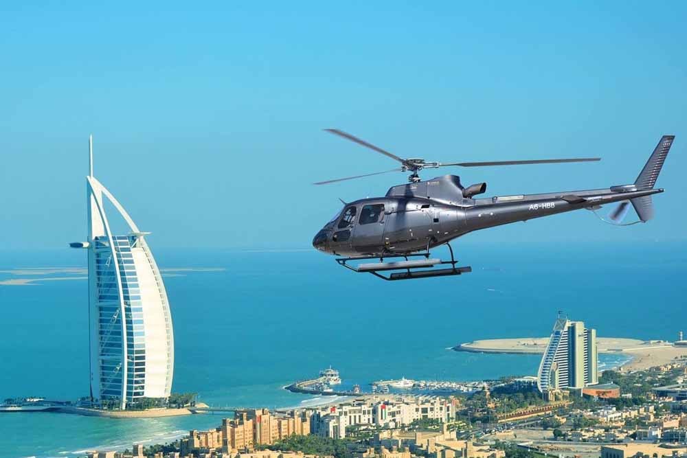 Helicopter Tour Dubai | Buy Now at AED 660 | jtrholidays.com