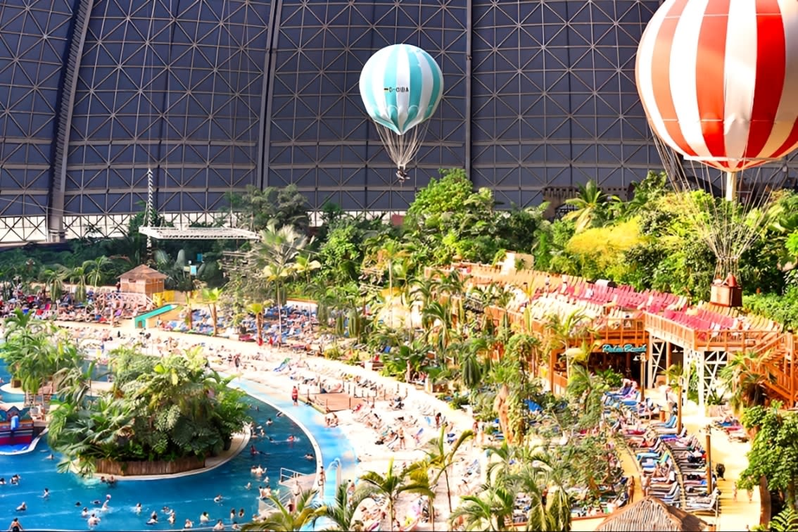 Tropical Islands Berlin - Explore Tropical Islands near Berlin with sandy beaches, Germany's tallest water slide, and the world's biggest indoor rainforest all year round. Tropical Islands Berlin - Image 4 of 5