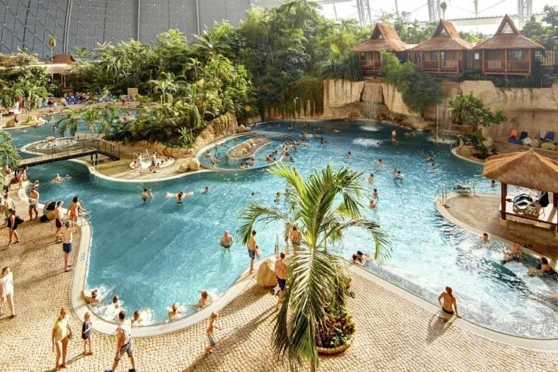 Tropical Islands Berlin - Explore Tropical Islands near Berlin with sandy beaches, Germany's tallest water slide, and the world's biggest indoor rainforest all year round. Tropical Islands Berlin - Image 2 of 5