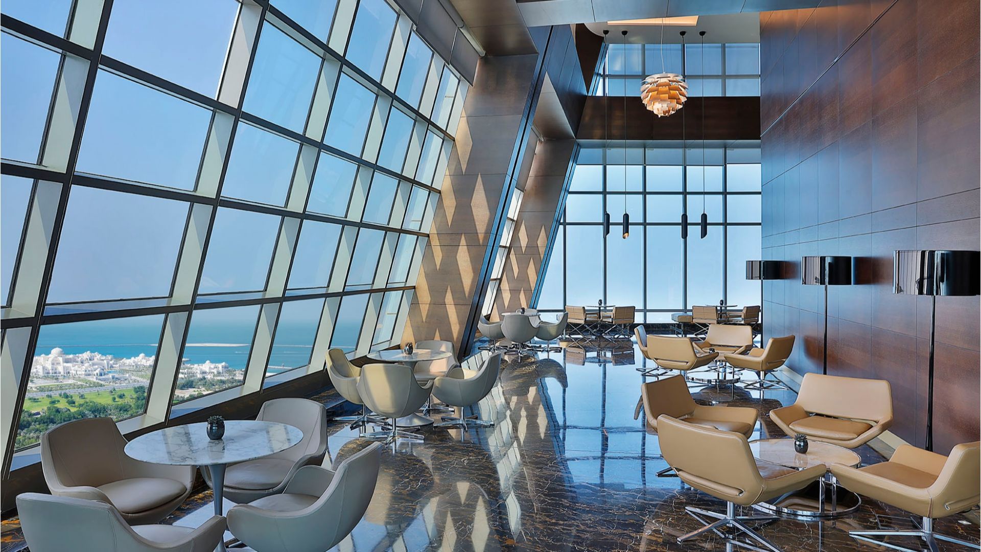 Observation Deck at 300 - Visit the Observation Deck at 300 in Abu Dhabi for panoramic views of the city, Arabian Gulf, and iconic landmarks from the 74th floor. Observation Deck at 300 - Image 5 of 5