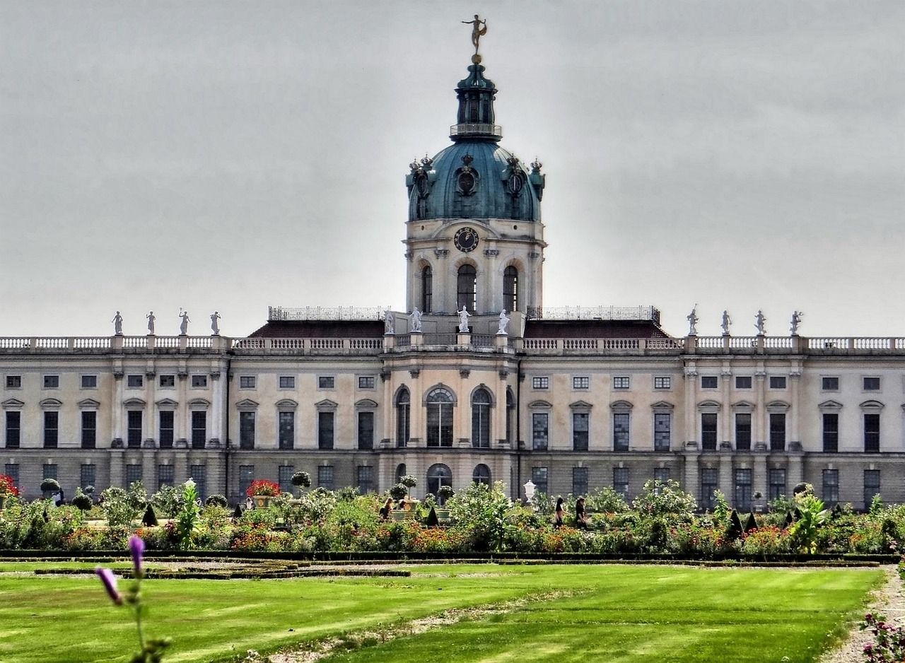 Charlottenburg Palace Ticket - Discover Berlin’s Charlottenburg Palace interiors and stroll its landscaped gardens at your own pace with included audio guide admission. Charlottenburg Palace Ticket - Image 1 of 5