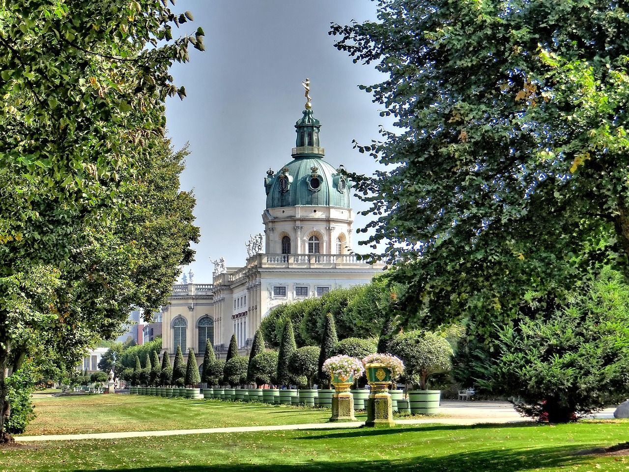 Charlottenburg Palace Ticket - Discover Berlin’s Charlottenburg Palace interiors and stroll its landscaped gardens at your own pace with included audio guide admission. Charlottenburg Palace Ticket - Image 2 of 5