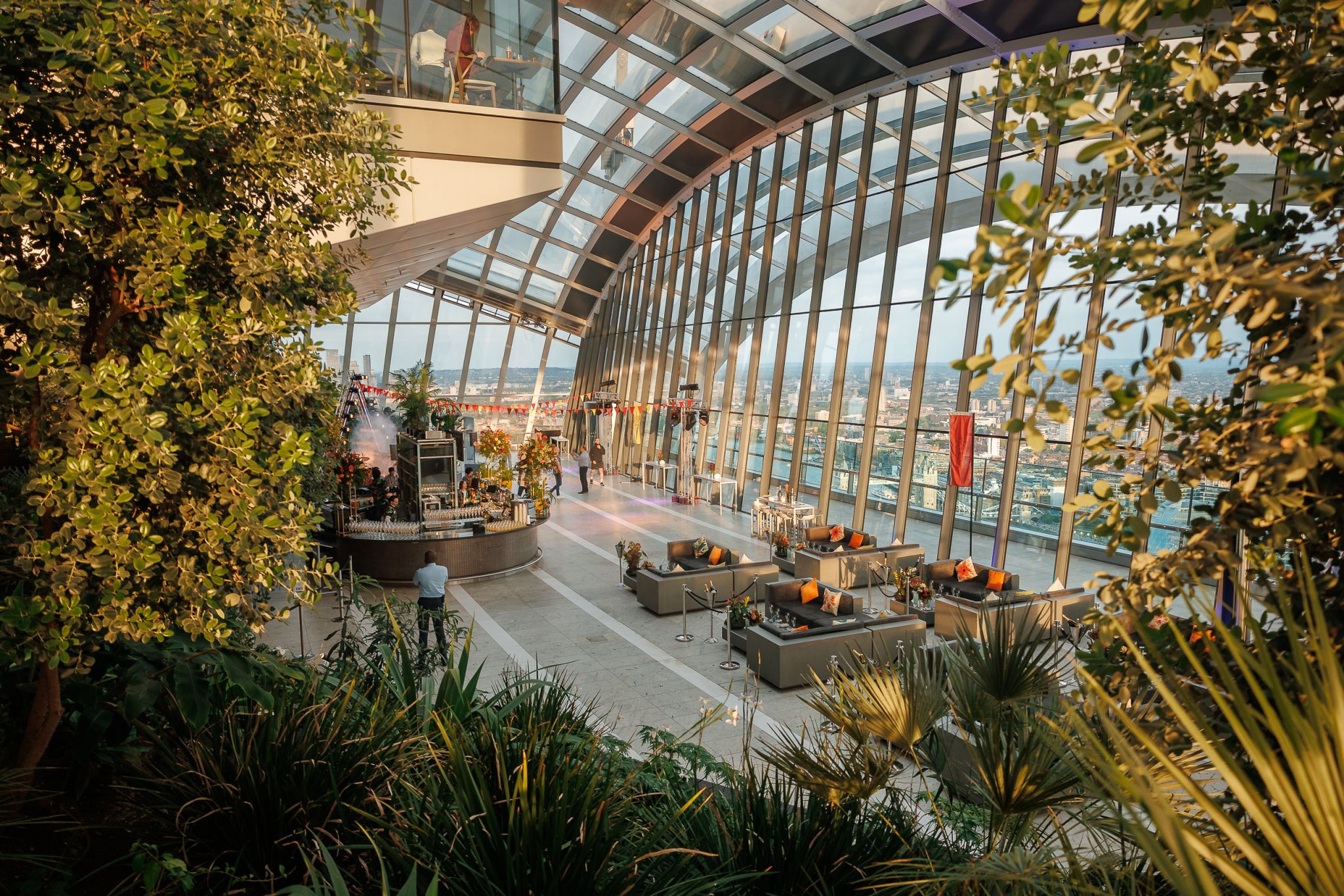 Sky Garden London - Visit Sky Garden in London early and enjoy panoramic city views with a breakfast pastry, hot drink, and an audio guide in multiple languages. Sky Garden London - Image 4 of 5