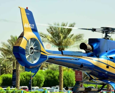 Private Helicopter Ride Dubai - The Palm - Book the most popular Helicopter Tours in Dubai. passenger helicopter and soar above the Palm Jumeirah, Burj Al-Arab and other top sights... Private Helicopter Ride Dubai - The Palm - Image 5 of 5