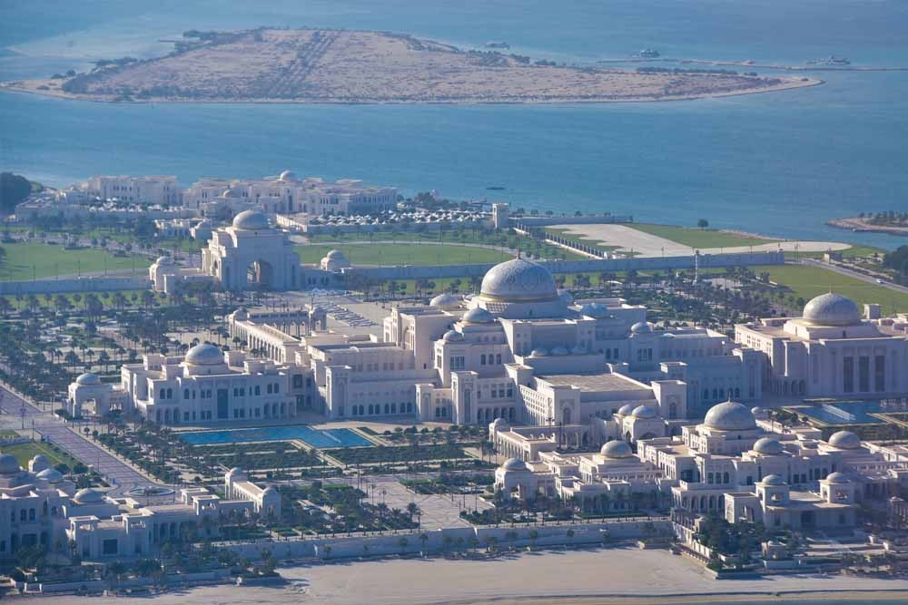 Helicopter Tour Abu Dhabi - Fly from Abu Dhabi’s most famous world renowned landmarks. Take a glimpse of the skyscrapers built in one of the most iconic roads in Abu Dhabi – Corniche. Fly towards the Marina Mall, Rixos Hotel, Emirates Palace, Presidential Palace, Heritage Village and see the tallest flagpole in the country. Catch the city of Abu Dhabi, Al Hudayriat Island, Sheikh Zayed Sports City, and the stunning Sheikh Zayed Grand Mosque. Helicopter Tour Abu Dhabi - Image 4 of 5