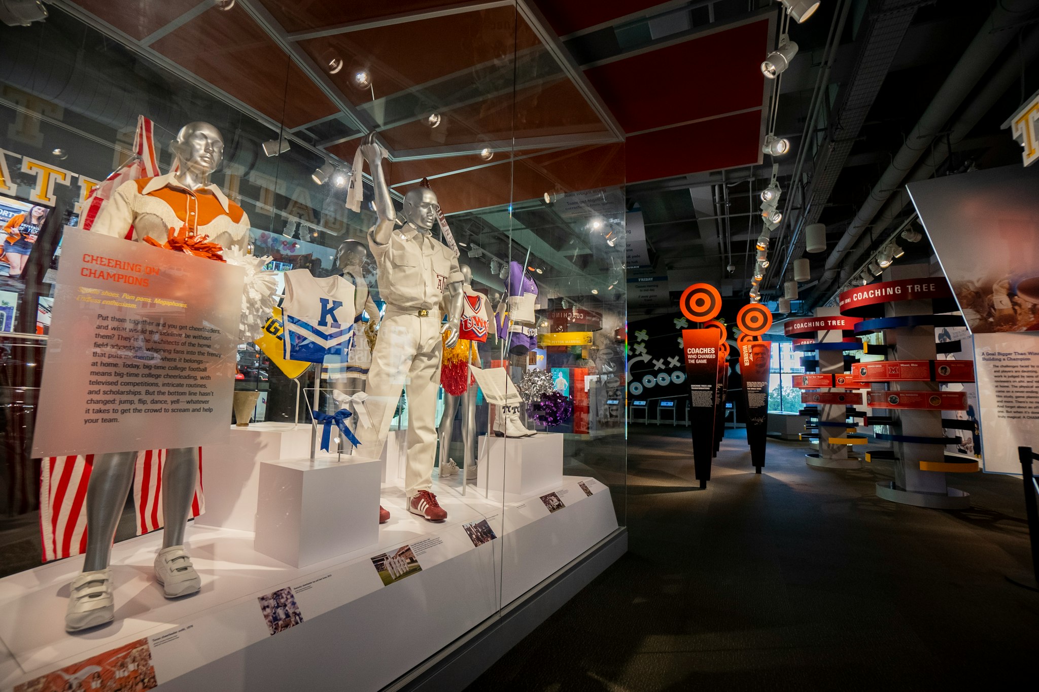College Football Hall of Fame - Explore interactive exhibits, memorabilia, and a 45-yard indoor football field at the College Football Hall of Fame in Atlanta. College Football Hall of Fame - Image 2 of 5