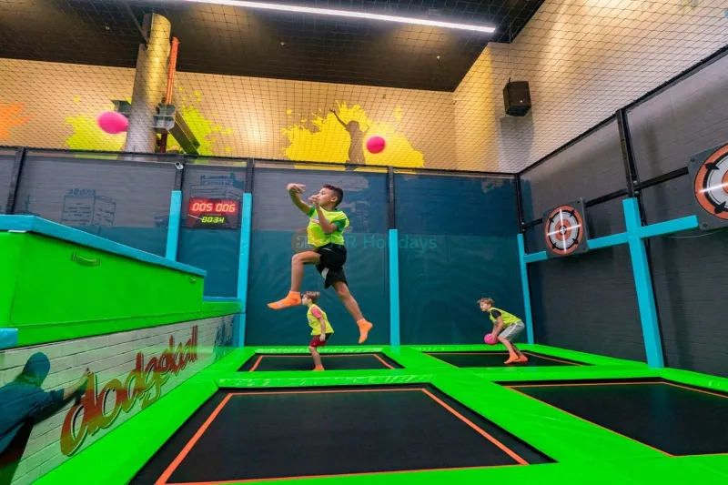 Trampo The Dubai Mall Indoor Family Fun Ticket