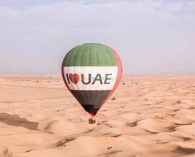 Private Hot Air Balloon Ride Dubai - Exclusive Sunrise Balloon Flight - JTR Holidays