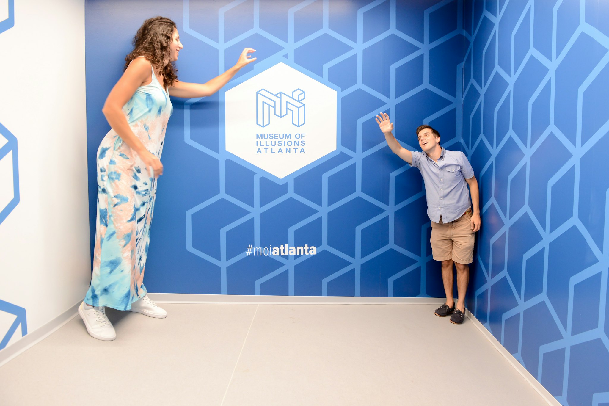 Museum of Illusions Atlanta - Ontdek optische illusies en interactieve displays in het Museum of Illusions Atlanta. Ontdek visuele trucs die je perceptie en zintuigen uitdagen. Museum of Illusions Atlanta - Afbeelding 5 van 5