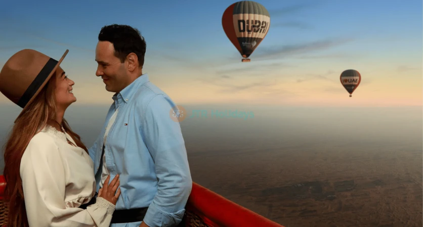 Private Hot Air Balloon Ride Dubai - Exclusive Sunrise Balloon Flight - JTR Holidays