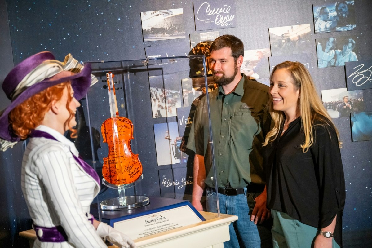 Titanic Museum Attraction - Walk the Grand Staircase, explore real artifacts, and follow a Titanic passenger's story on a self-guided tour in Pigeon Forge. Titanic Museum Attraction - Image 1 of 5