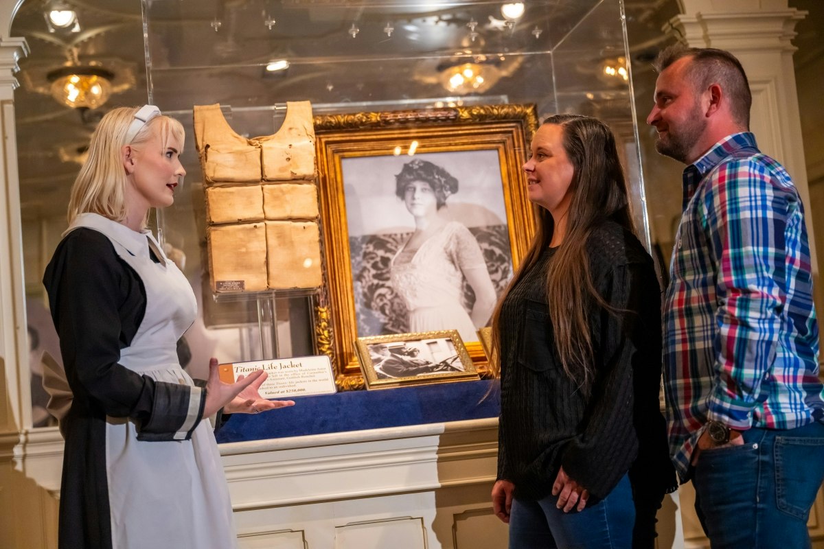 Titanic Museum Attraction - Walk the Grand Staircase, explore real artifacts, and follow a Titanic passenger's story on a self-guided tour in Pigeon Forge. Titanic Museum Attraction - Image 3 of 5