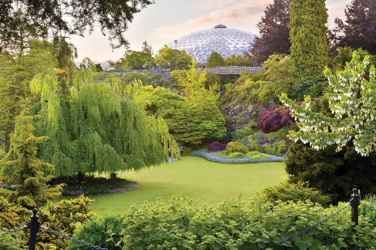 Bloedel Conservatory Vancouver - Ontdek drie tropische zones met exotische vogels, orchideeën en de oudste koi-karpers van Vancouver in het Bloedel Conservatory in Vancouver. Bloedel Conservatory Vancouver - Afbeelding 3 van 5