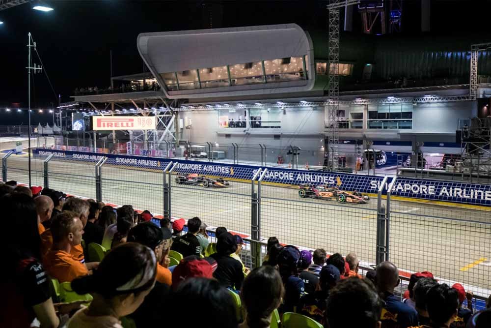 Formula 1 Singapore Airlines Singapore Grand Prix 2025 - Experience the heart-pounding excitement of Formula 1 Singapore Airlines Singapore Grand Prix 2023. Get ready for high-speed racing, electrifying entertainment, and the iconic Marina Bay Street Circuit backdrop. Book your tickets now Formula 1 Singapore Airlines Singapore Grand Prix 2025 - Image 5 of 5