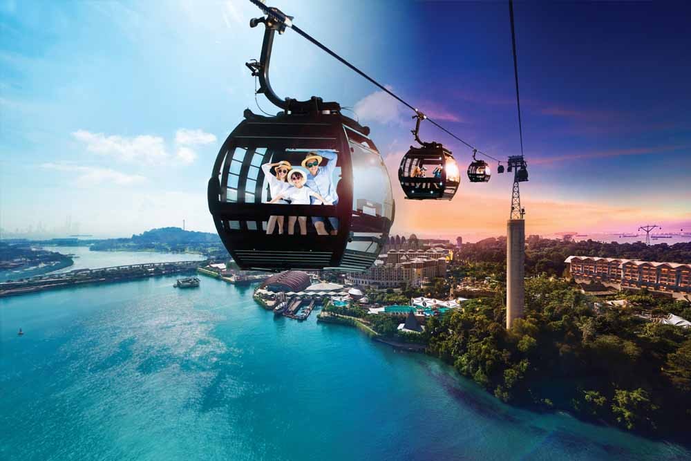 Singapore Sentosa Cable Car Sky Pass - Tickets and Offer - JTR Holidays