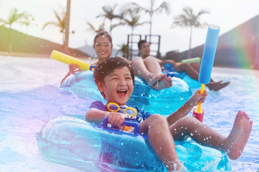 Water World At Ocean Park Hong Kong - Dive into a world of aquatic adventure and fun at Water World, the ultimate water-themed attraction at Ocean Park Hong Kong. Get ready to make a splash and create unforgettable memories in this exciting oasis of water slides, wave pools, and thrilling water-based attractions. Water World At Ocean Park Hong Kong - Image 1 of 5