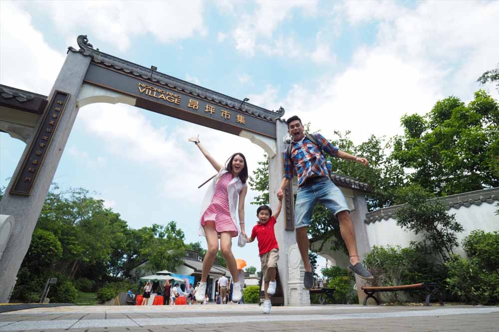 Ngong Ping 360 Cable Car - Hong Kong - Embark on an unforgettable journey to discover the natural wonders and cultural treasures of Hong Kong at Ngong Ping 360 Cable Car. This iconic attraction takes you on a breathtaking ride through the lush mountains and offers panoramic views of the stunning landscape below. Ngong Ping 360 Cable Car - Hong Kong - Image 3 of 5