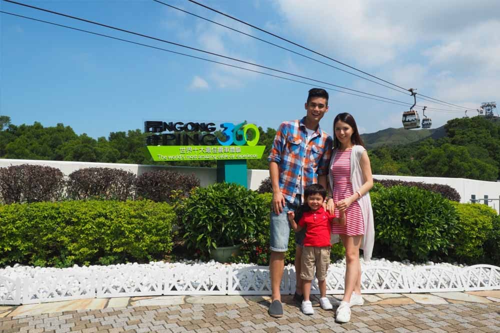 Ngong Ping 360 Cable Car - Hong Kong - Embark on an unforgettable journey to discover the natural wonders and cultural treasures of Hong Kong at Ngong Ping 360 Cable Car. This iconic attraction takes you on a breathtaking ride through the lush mountains and offers panoramic views of the stunning landscape below. Ngong Ping 360 Cable Car - Hong Kong - Image 4 of 5