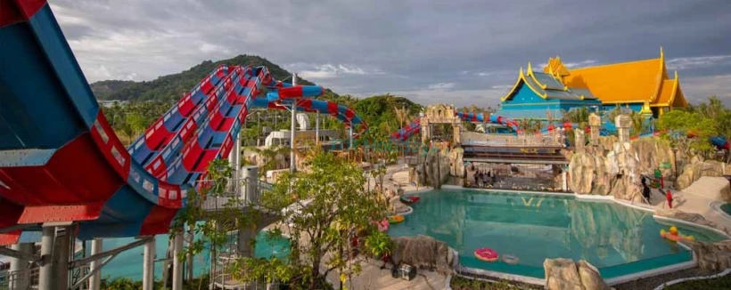 Andamanda Phuket Water Park Ticket - Thailand - Andamanda is the largest leisure and entertainment destination in Phuket. Andamanda celebrates the natural treasures of Thailand and the inspired tales of adventure from the Andaman Coastline. The Thai design is reflected in all areas, including the retail area, restaurants, cafes and event spaces. Andamanda is an impressive destination offering the senses and spirit an unforgettable experience of joy and relaxation, to visitors of all ages. Andamanda Phuket Water Park Ticket - Thailand - Image 4 of 5