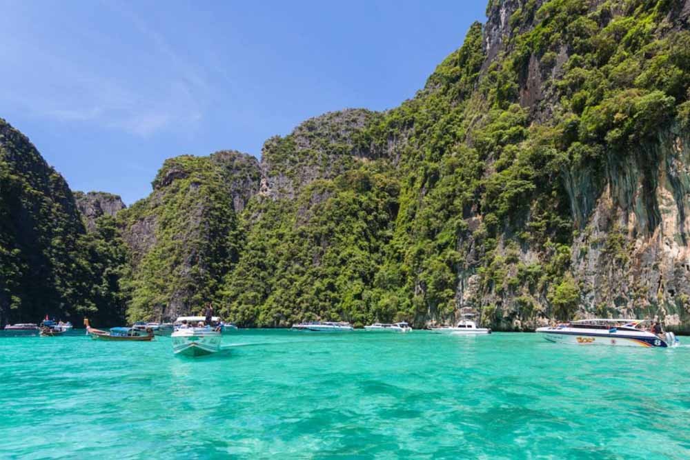 Phi Phi Island, Khai Island, Maya Bay, And Pileh Lagoon Tour From Phuket - Embark on a captivating journey with our Phi Phi Island, Khai Island, Maya Bay, and Pileh Lagoon Tour from Phuket. Immerse yourself in Thailand's natural beauty, from pristine beaches and turquoise waters to vibrant marine life. Experience the allure of these iconic destinations in one unforgettable adventure. Book now for an island-hopping escapade like no other. Phi Phi Island, Khai Island, Maya Bay, And Pileh Lagoon Tour From Phuket - Image 4 of 5