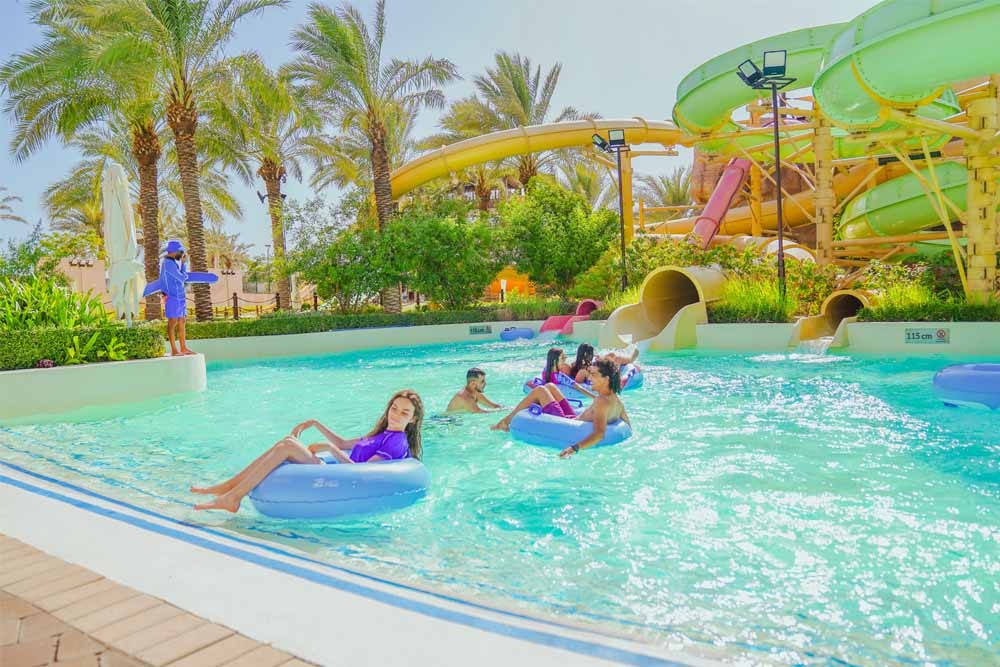 Saraya Aqaba Waterpark - Jordan - Saraya Aqaba Waterpark is the first of its kind in Aqaba and the largest in the Kingdom of Jordan. Saraya Aqaba is world class waterpark and is the first of its kind in Aqaba (the kingdom only coastal city), and the largest in the kingdom of Jordan. Home to unique and exhilarating water adventures, Saraya Aqaba Waterpark features more than 25 rides, slides, and experiences in addition to family friendly eateries. Saraya Aqaba Waterpark - Jordan - Image 1 of 5