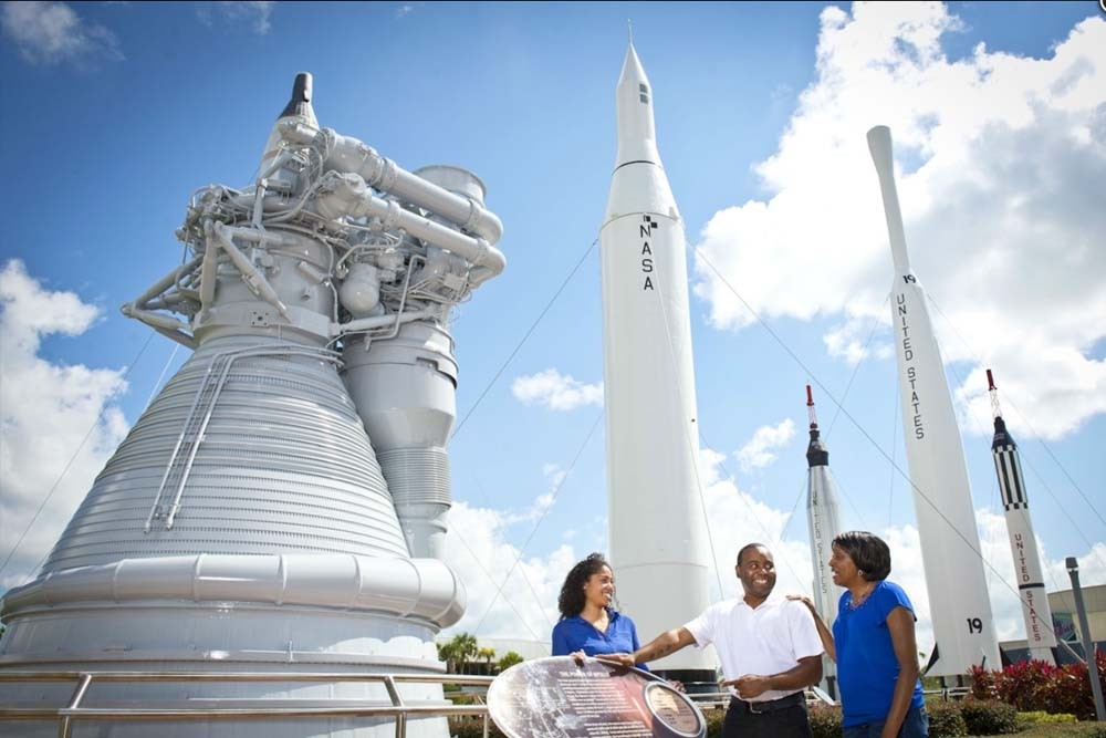 Kennedy Space Center - Blast your imagination into the stratosphere, with a ticket to Kennedy Space Center Visitor Complex. Bringing the epic story of the U.S. space program to life, Kennedy Space Center offers more amazing family fun and mind-blowing science exhibits than you could possibly fit into one day - but you can certainly try Kennedy Space Center - Image 5 of 5