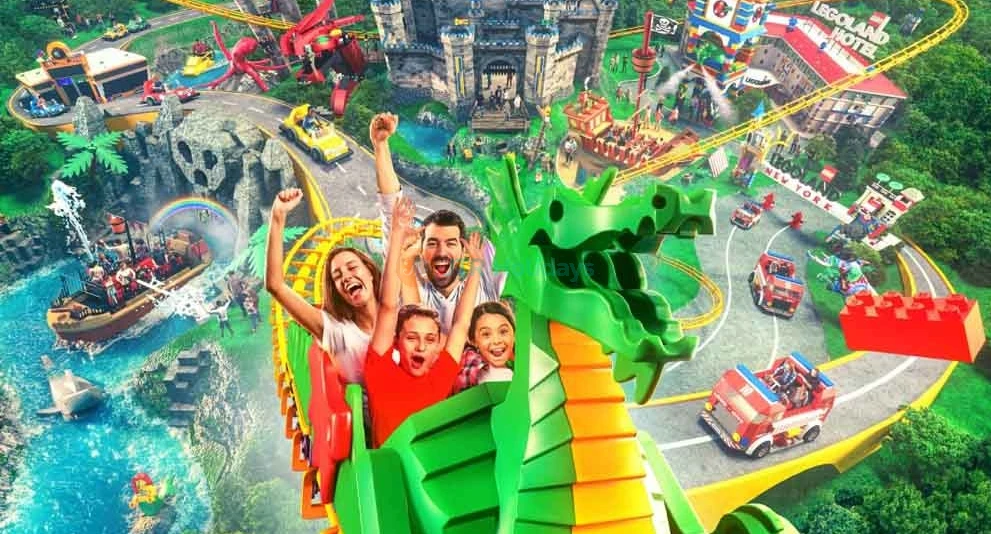 LEGOLAND New York Ticket - LEGOLAND New York Resort is more than an amusement park. With seven themed lands set across 150 acres, it's like stepping into another world. The park is home to many rides, shows and attractions. There are thrilling, kid-friendly roller coasters as well as a host of LEGO workshops, a 4D cinema, and much more! Block out the day, and get lost in New York's enormously vibrant world of LEGO. LEGOLAND New York Ticket - Image 1 of 5