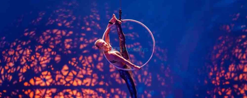 La Perle Ultimate Staycation Package - Enjoy a blissful escape for two at V Hotel with La Perle's ultimate staycation package at V Hotel. La Perle is a one-of-a-kind aqua show in the region that combines world-class talent with one of the most technologically-advanced theatre productions in the world. La Perle Ultimate Staycation Package - Image 4 of 5