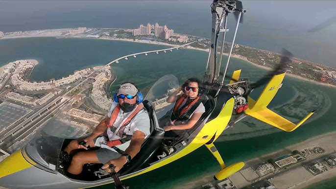 Gyrocopter Flight Dubai - Skydive Dubai -  Scenic Gyrocopter Flight - JTR Holidays