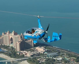 Gyrocopter Flight Dubai - Skydive Dubai -  Scenic Gyrocopter Flight - JTR Holidays
