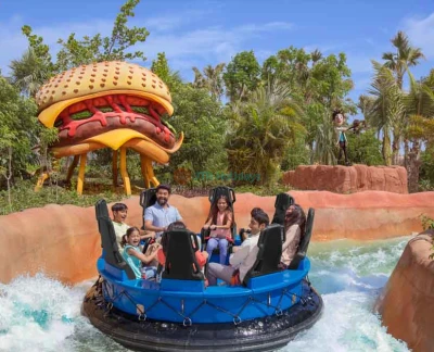 One Day Two Parks Tickets - Dubai Parks & Resorts - Dubai Parks and Resorts is the first integrated resort destination in Dubai. Dubai Park and resorts are the home of three world-class theme parks Legoland, Motiongate, Bollywood and Legoland water park, as well as Riverland Dubai, the grand entrance plaza, and a Polynesian themed family resort. One Day Two Parks Tickets - Dubai Parks & Resorts - Image 2 of 5