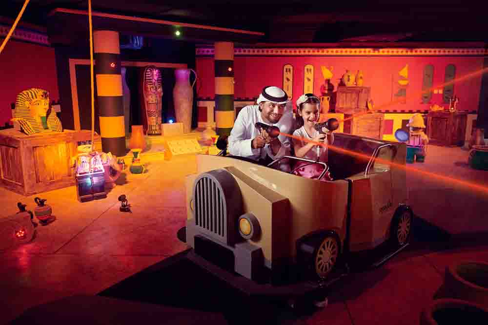 Legoland Theme Park - Legoland® Dubai and Legoland Water Park are hands-on experiences allowing families to take part in Lego themed adventures through interactive rides, water slides, models and building experiences. Legoland Theme Park - Image 5 of 5