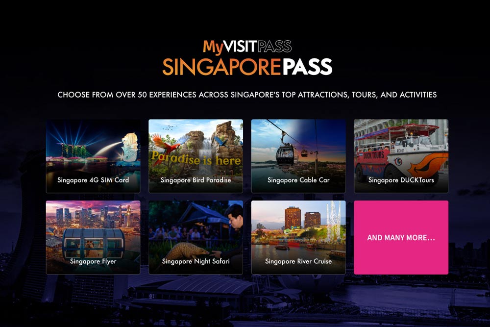 MyVISITPASS: Singapore Multi-Experience Pass - "Unlock Singapore's Top Attraction