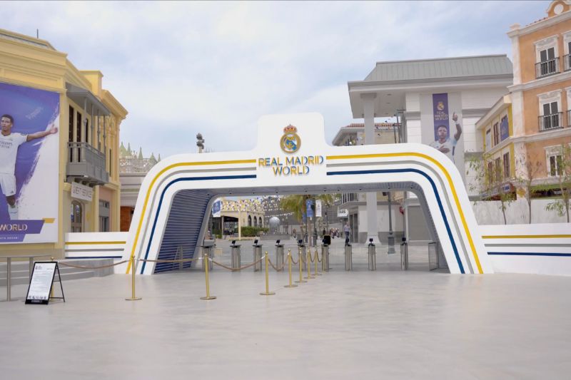 Real Madrid World Dubai - "Experience the passion of football at Real Madrid World Dubai. Immerse yourself in interactive exhibits, meet legendary players, and enjoy live matches. Book tickets now!" Real Madrid World Dubai - Image 1 of 5