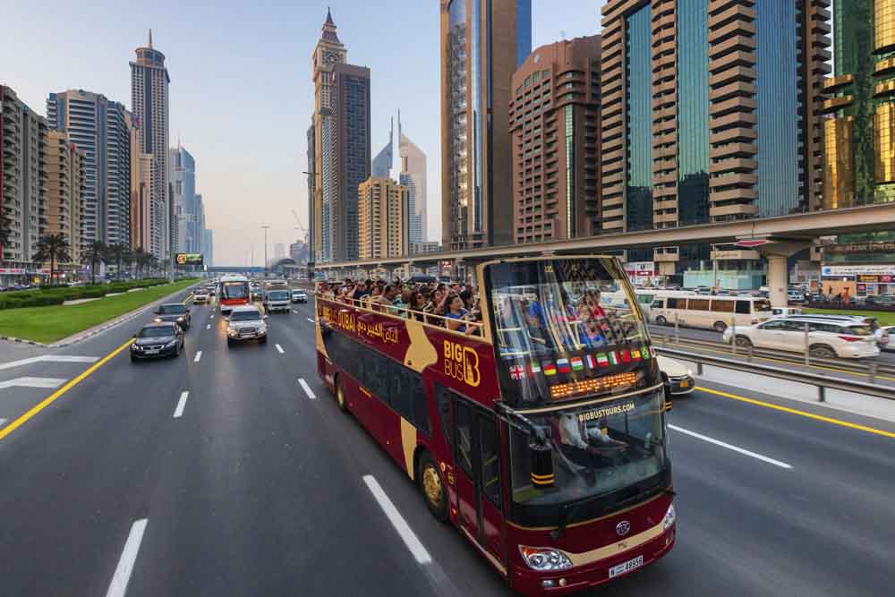 Dubai City Sightseeing - Hop-On Hop-Off -Tickets | Big Bus Tour Dubai - JTR Holidays